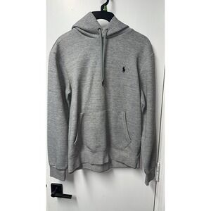 Polo Ralph Lauren | Heather Gray Pony Logo Hoodie Pullover | Size S